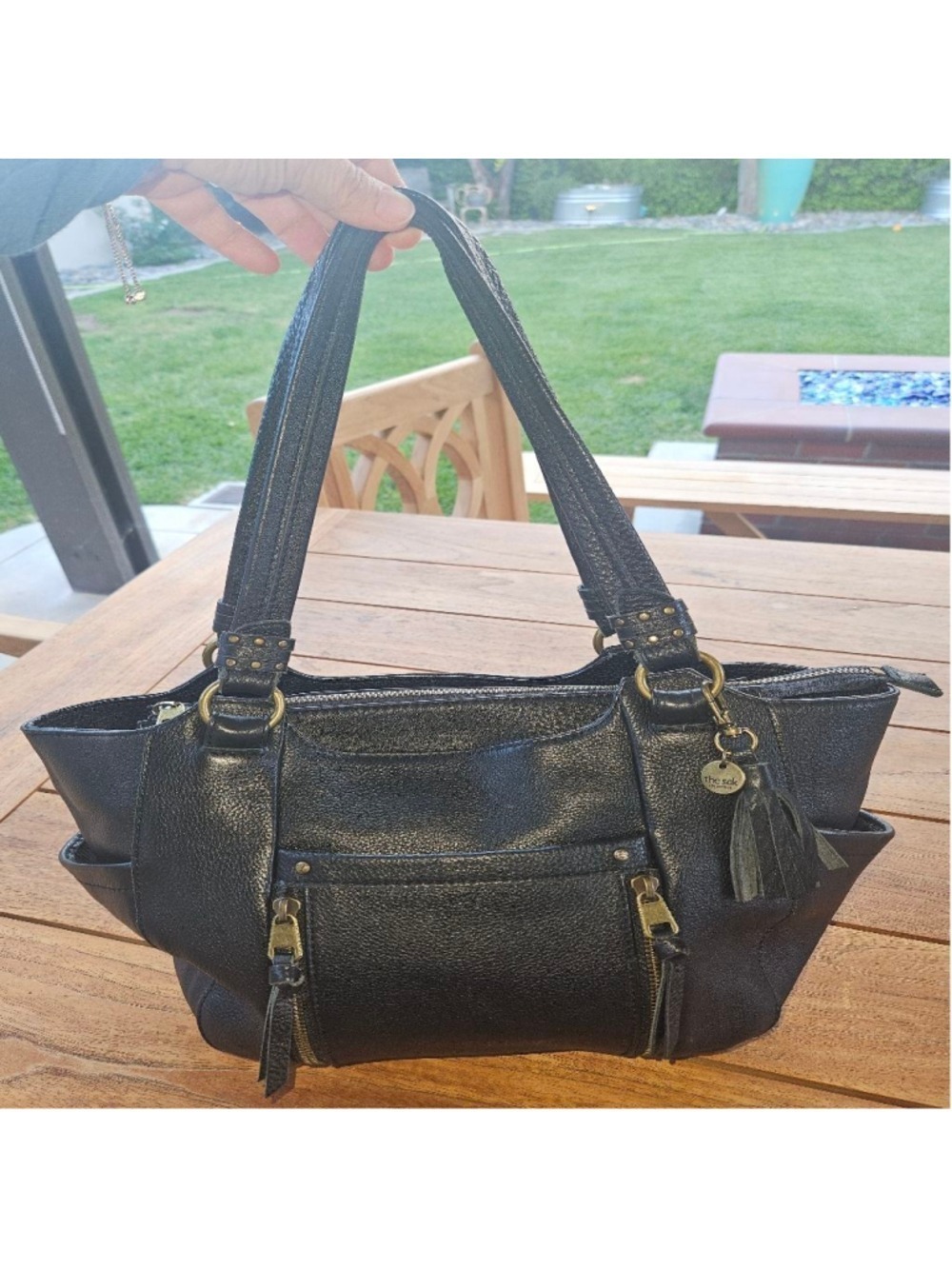 The Sak Collective Kori Leather Satchel Bag